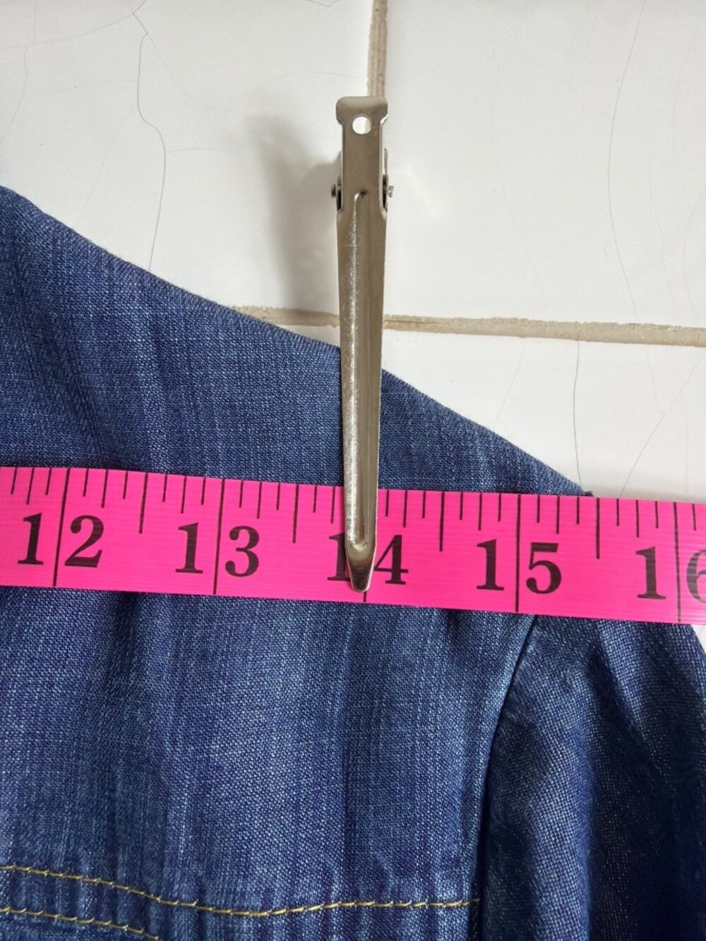 Tommy Hilfiger Denim Shirt Dress Button Front Lyocell Size 8 (NWOT) - Picture 12 of 16